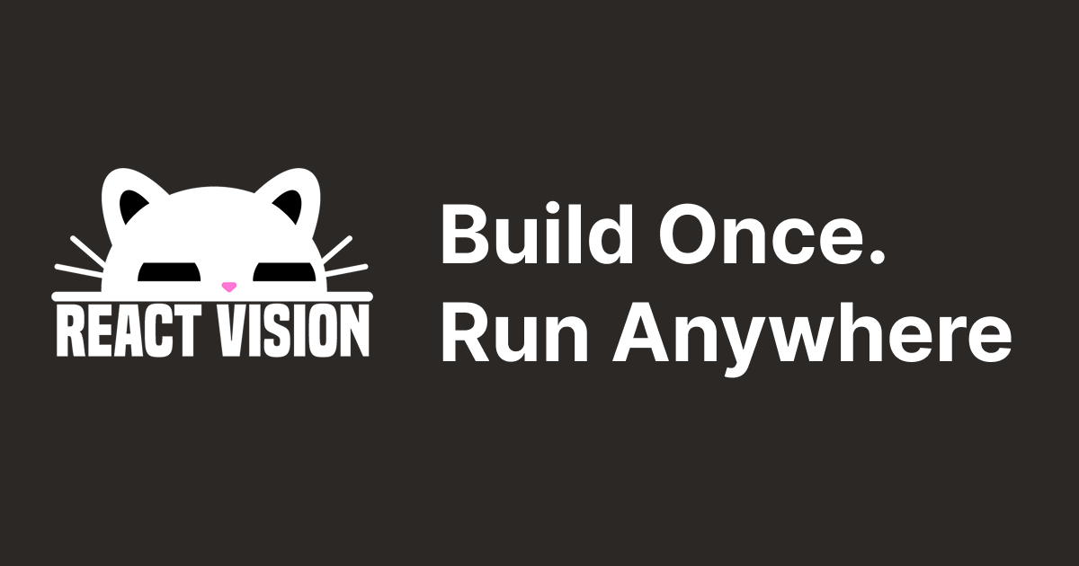 ReactVision - Build Native AR and VR Apps with React Native