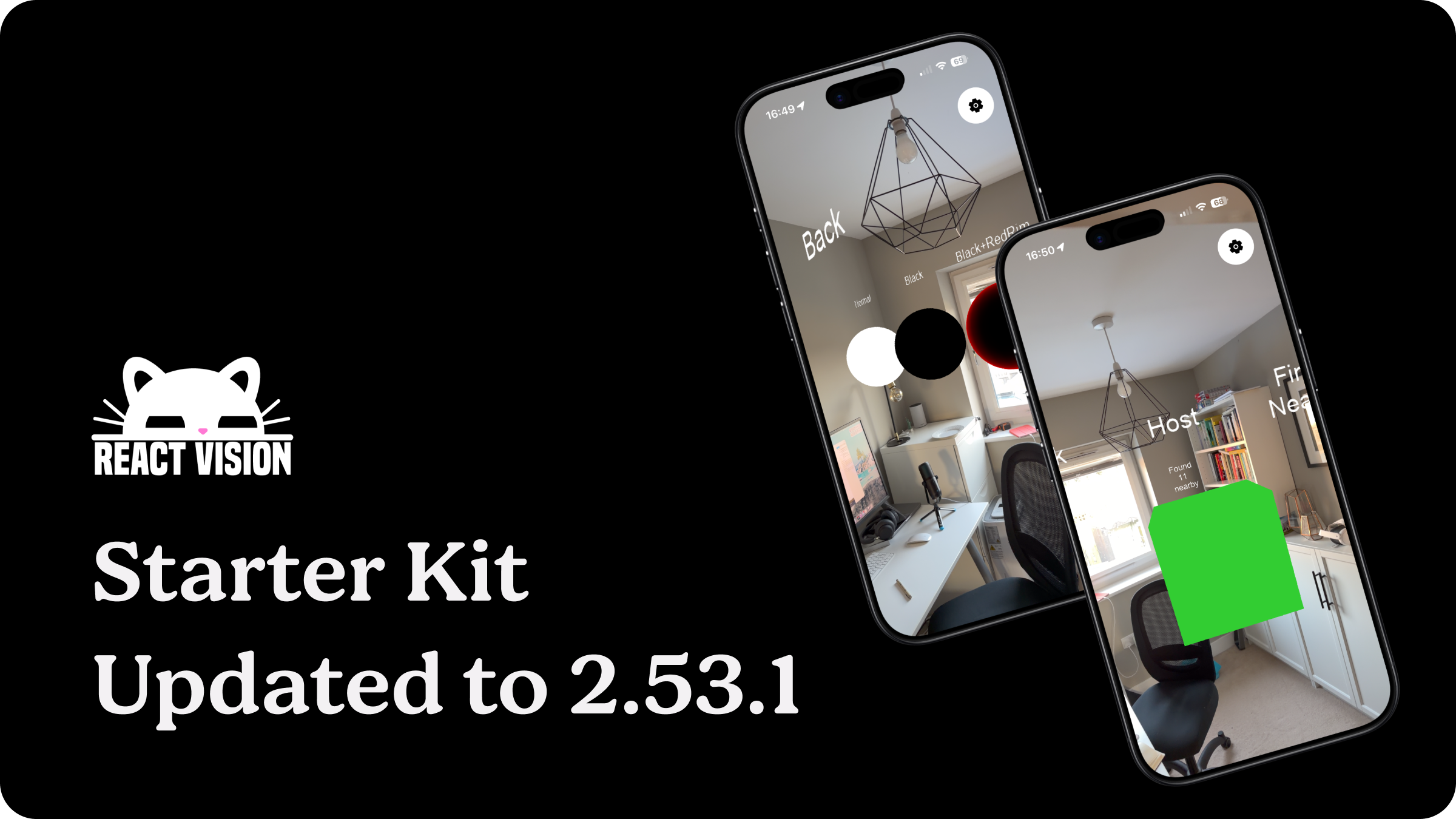 Custom Shaders and Geospatial Demos Just Landed in the ViroReact Starter Kit
