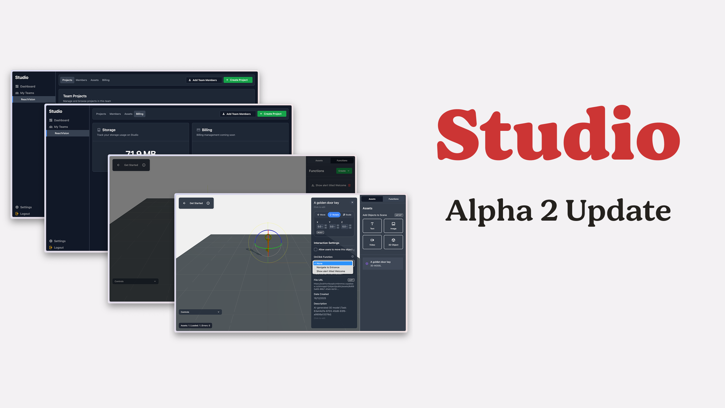 Everything That’s New In ReactVision Studio Alpha 2