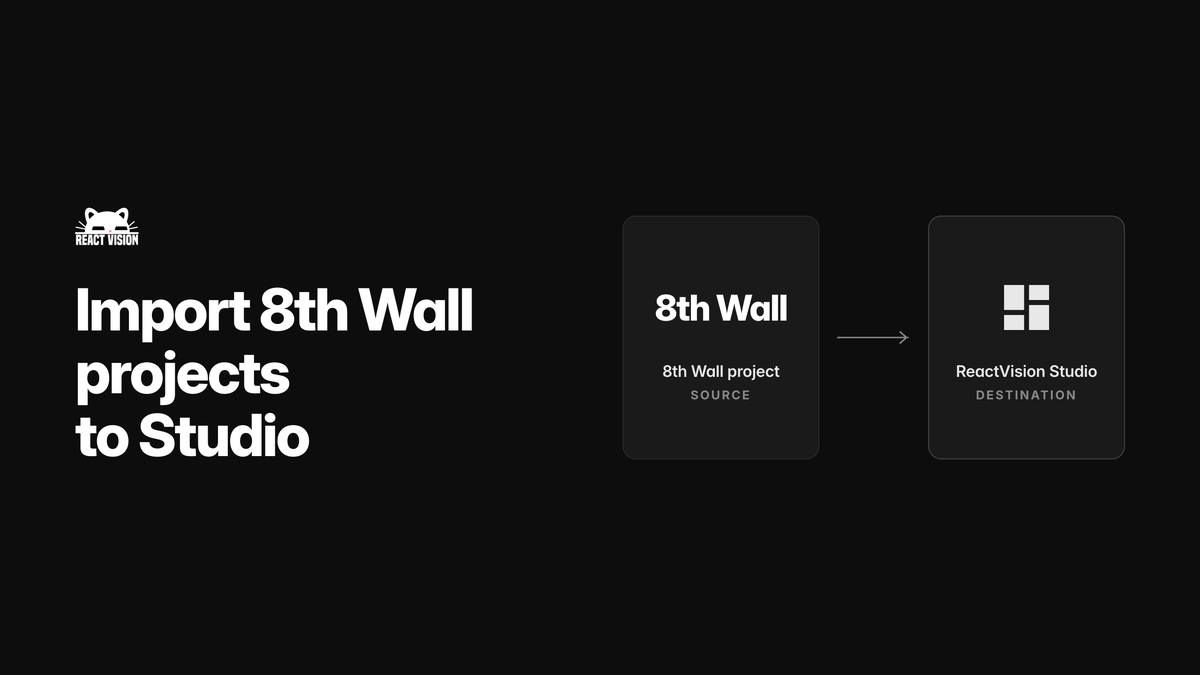 Import 8th Wall to Studio thumbnail