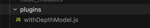 The plugin sat within the plugins folder